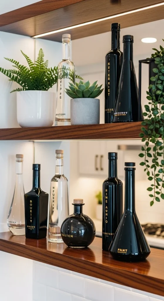 Display Stylish Bottles and Containers