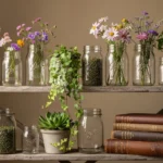 How to Decorate Rustic Shelves for Warm Country Appeal