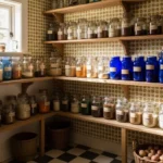 How to Decorate a Vintage Pantry With Retro Personality
