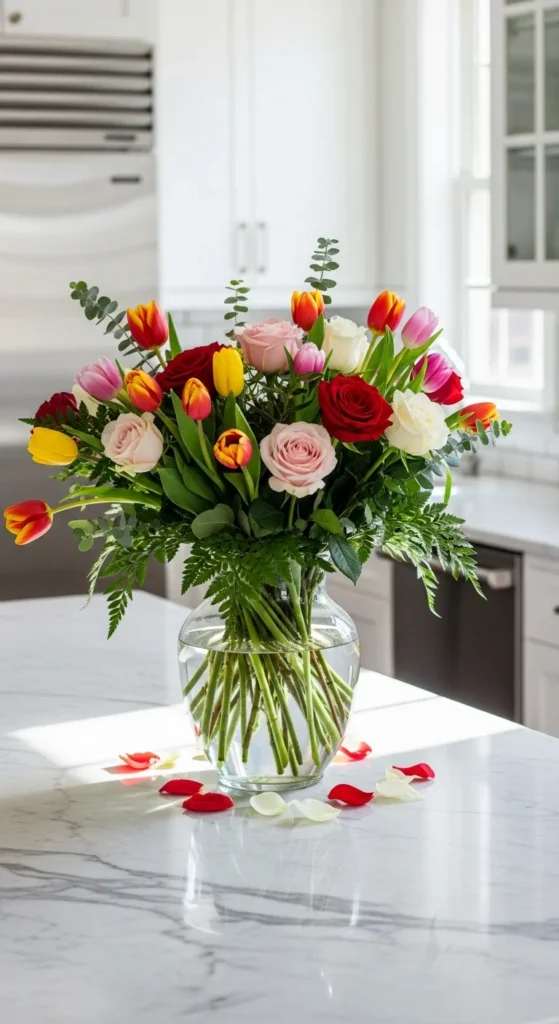 Incorporate Flowers Into Your Kitchen Accessories