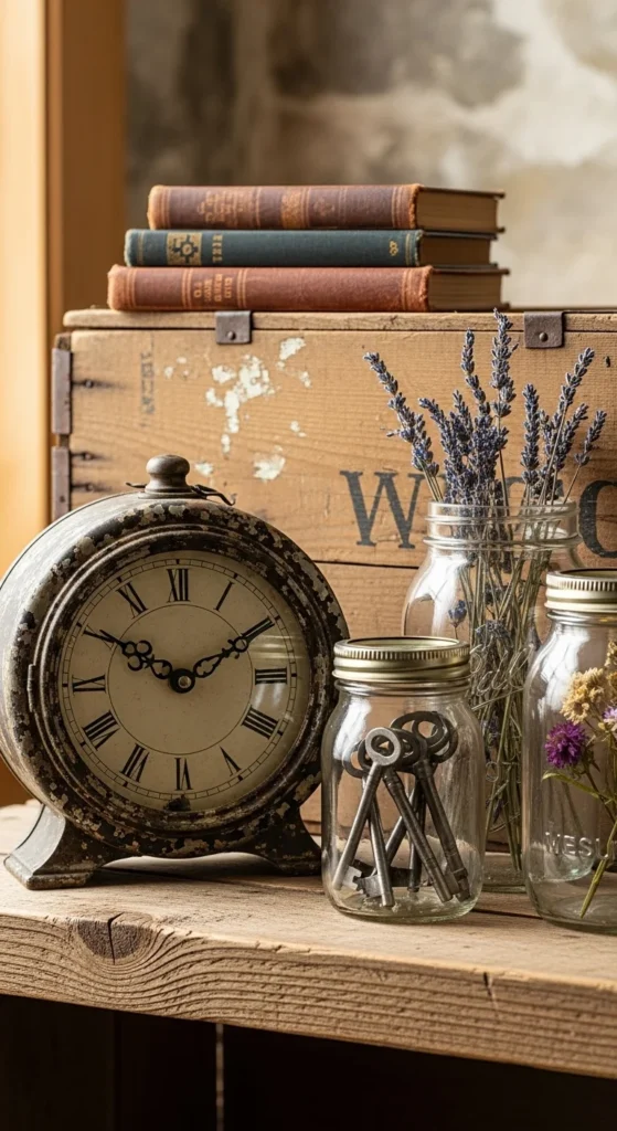 Layer with Antique Finds