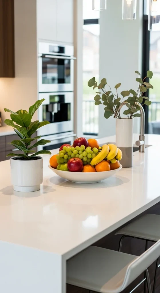 Use Colorful Plants and Natural Elements
