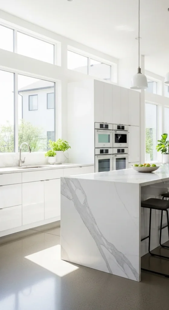 how to decorate a chic modern kitchen