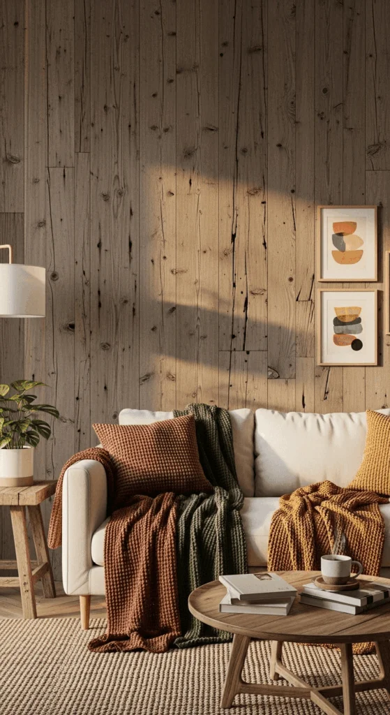 how to decorate with reclaimed wood