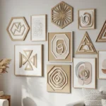 22 Stunning Cardboard Wall Decor Crafts for Affordable Home Style