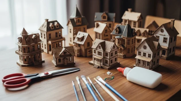 23 Cute Cardboard House Crafts for Imaginative DIY Builds