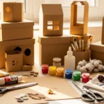 26 Smart Cardboard Box Crafts for Reusing Old Boxes Beautifully