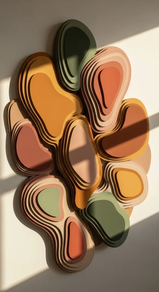 Abstract Cardboard Art