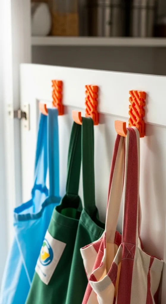 Bag Hooks for Kitchen or Bathroom