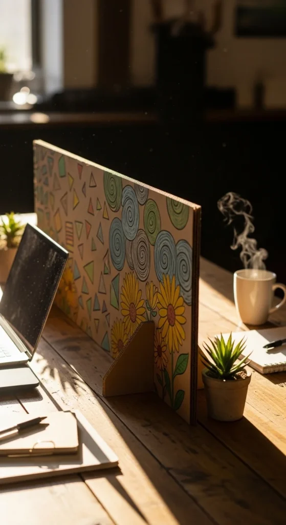 Cardboard Desk Divider