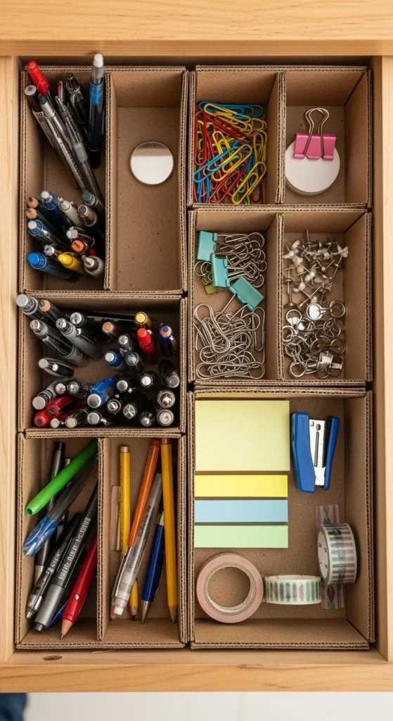 Cardboard Desk Drawer Dividers