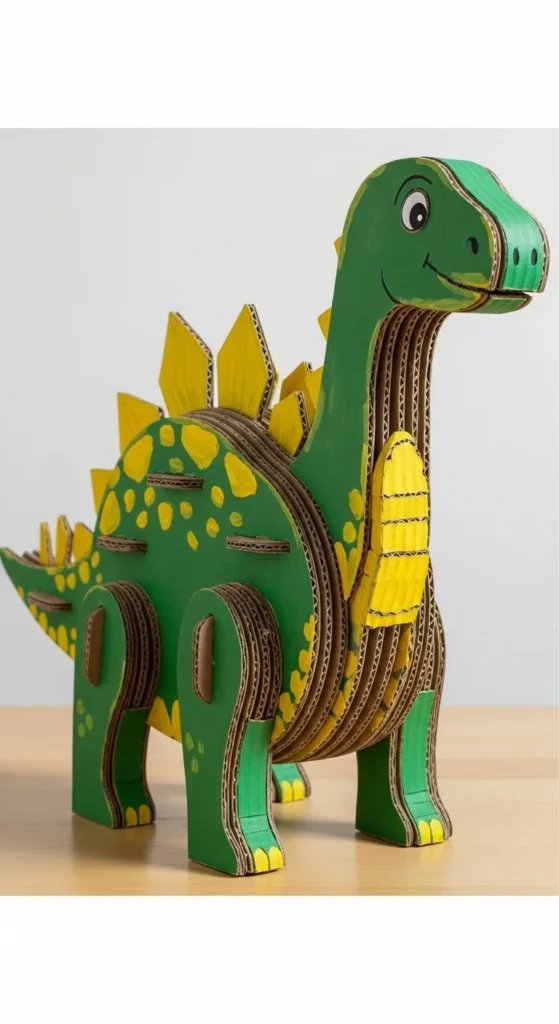 Cardboard Dinosaur