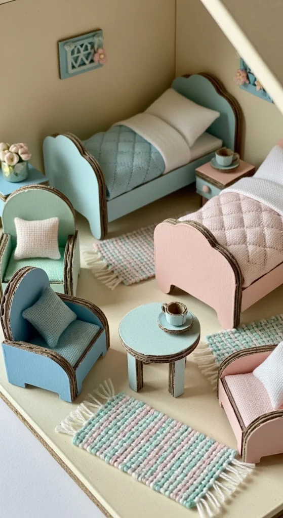 Cardboard Doll Furniture