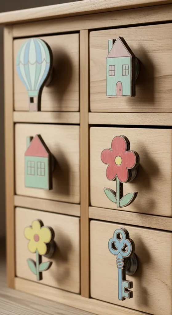 Cardboard Drawer Pulls