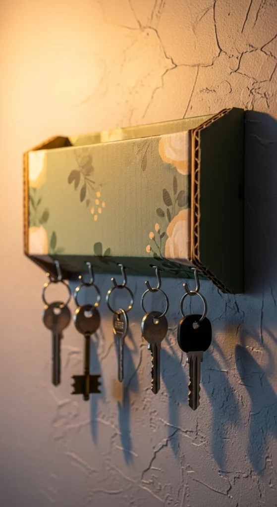Cardboard Key Holder