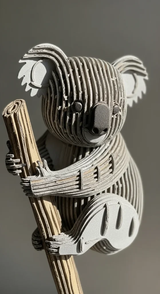 Cardboard Koala