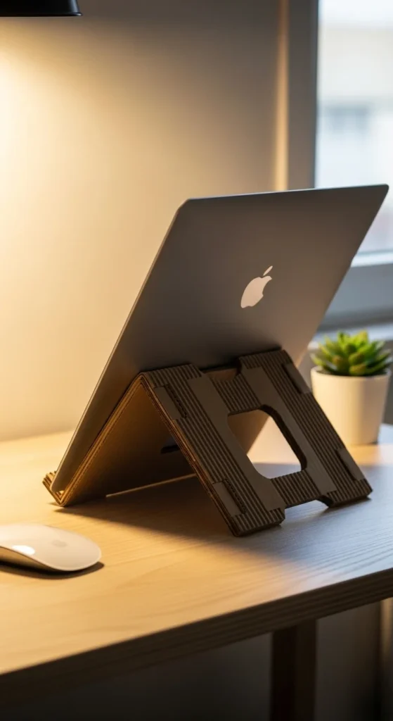 Cardboard Laptop Stand