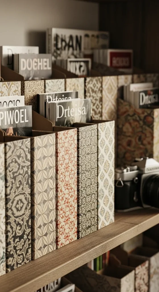 Cardboard Magazine Holders