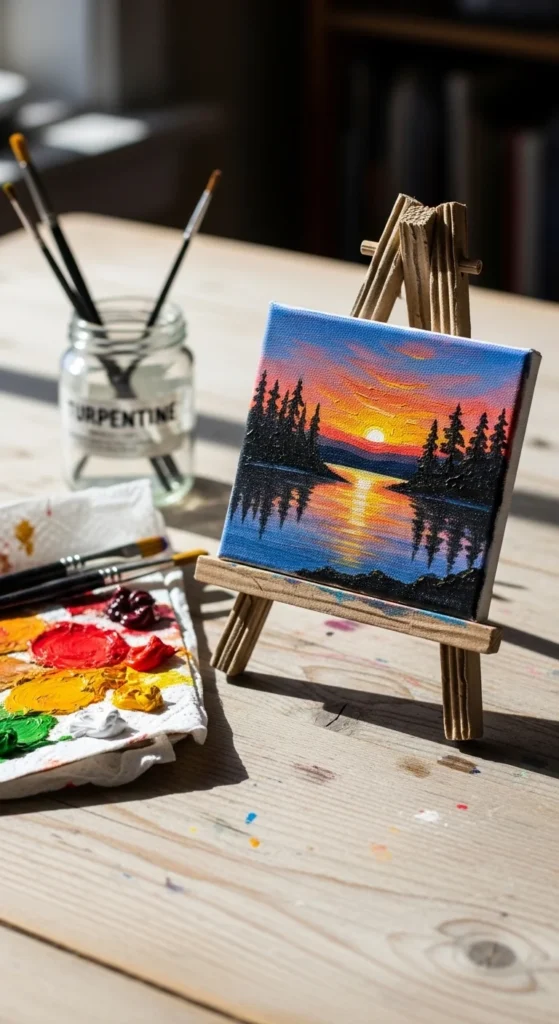 Cardboard Mini Easel