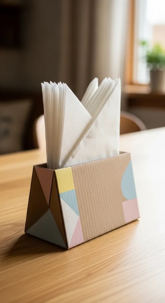 Cardboard Napkin Holder