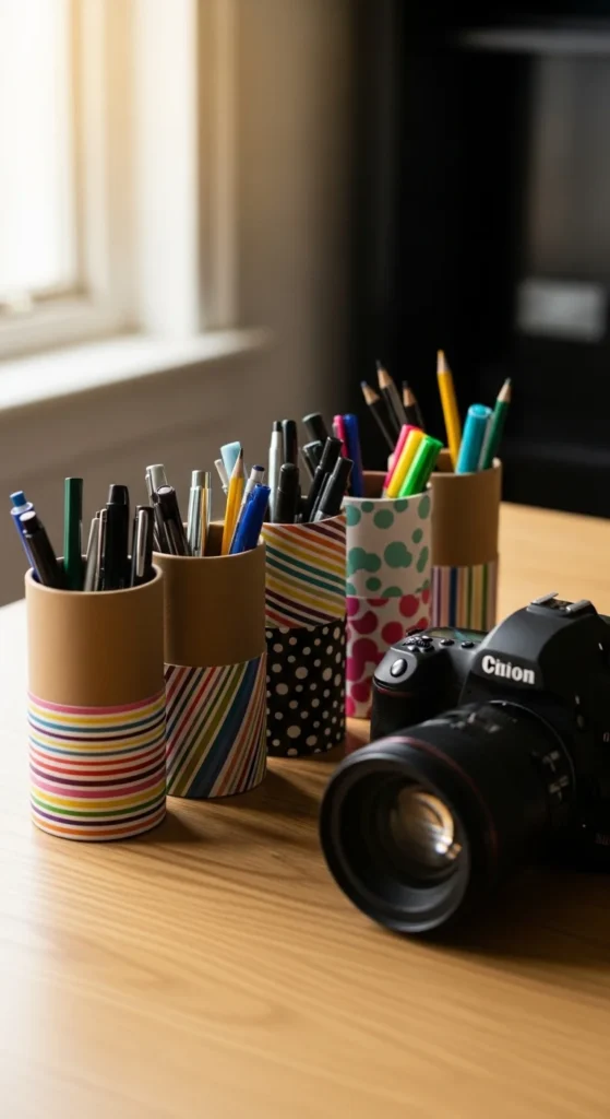 Cardboard Pen Holders