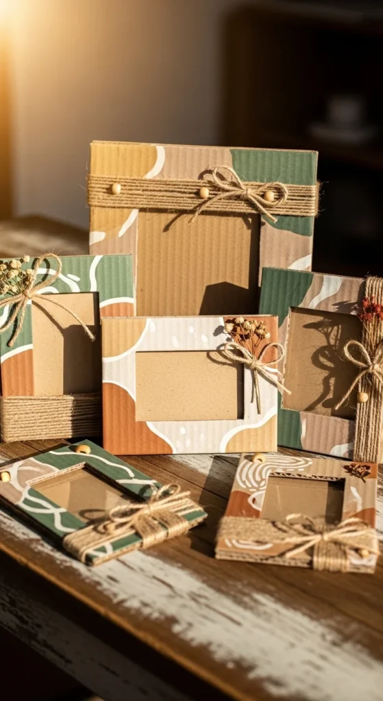 Cardboard Photo Frames