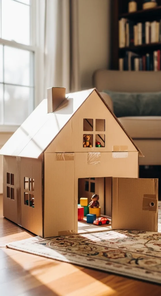 Cardboard Playhouse