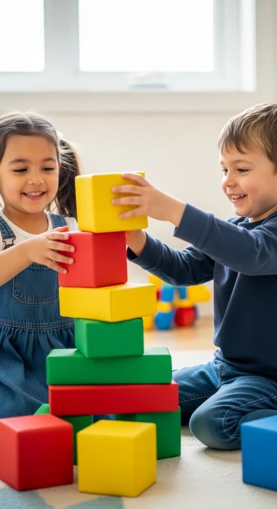 Cardboard Puzzle Blocks