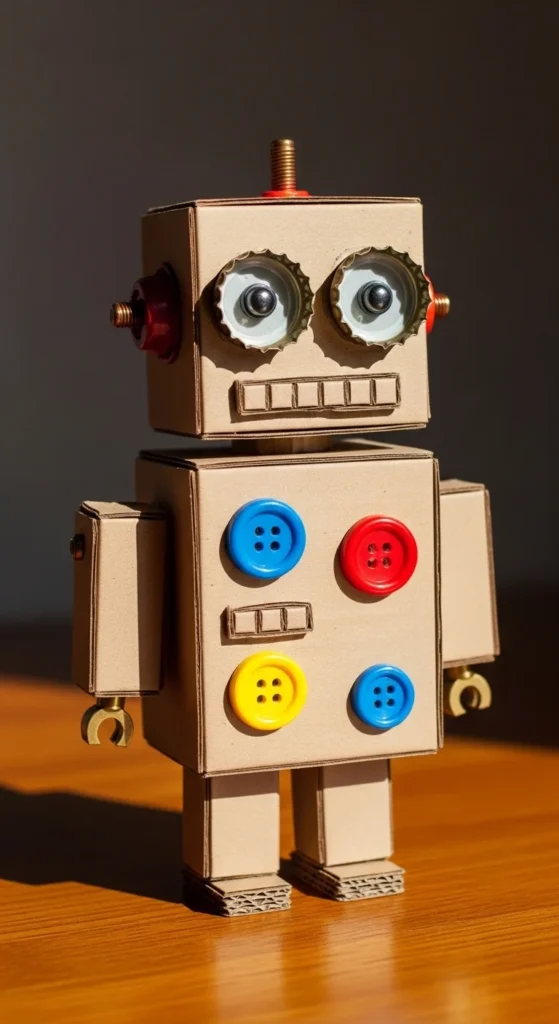 Cardboard Robot