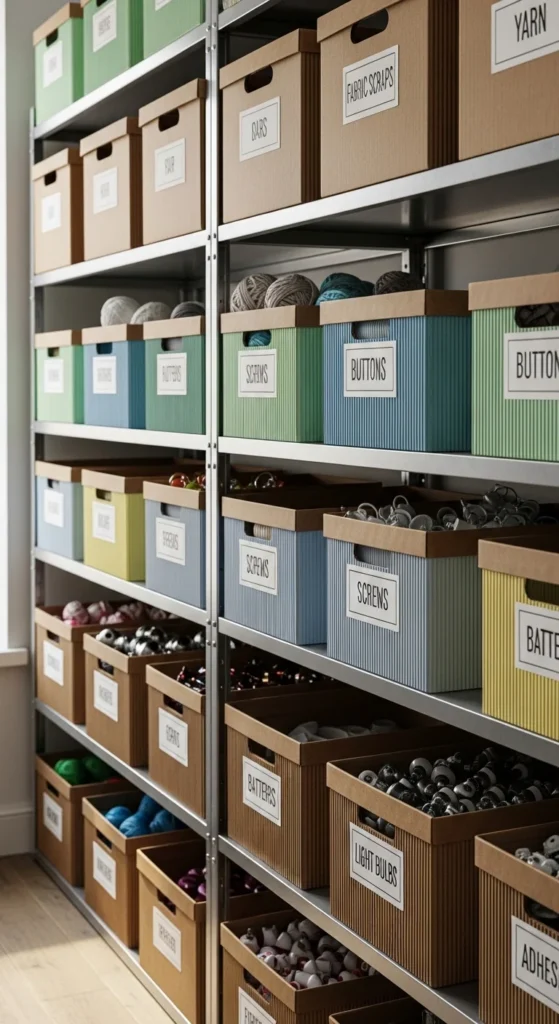 Cardboard Shelf Boxes