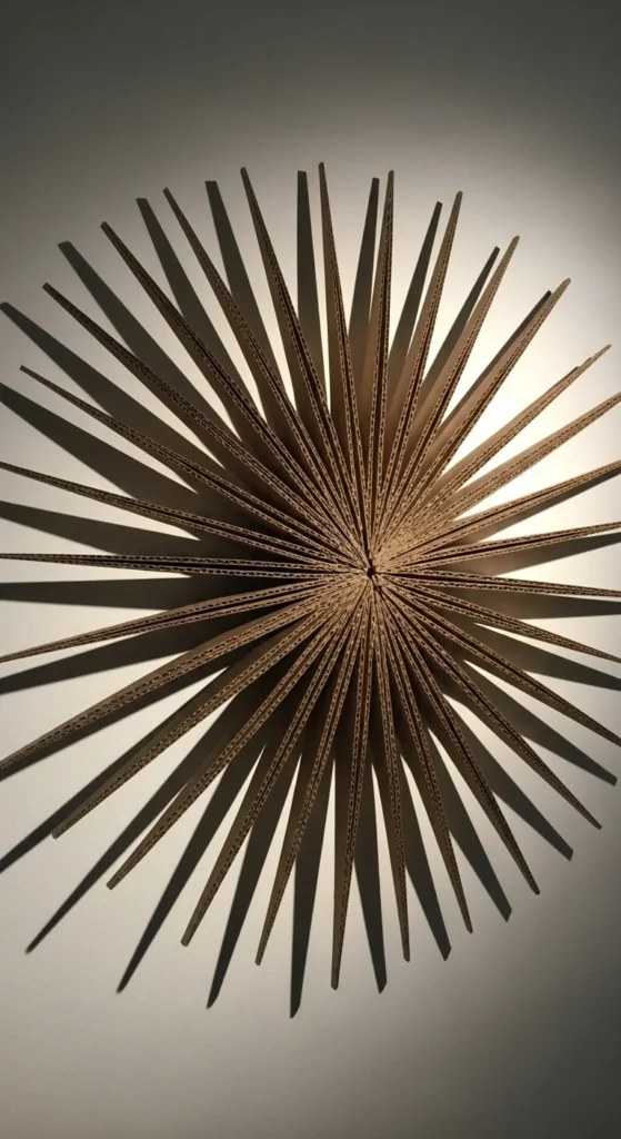 Cardboard Starburst Design