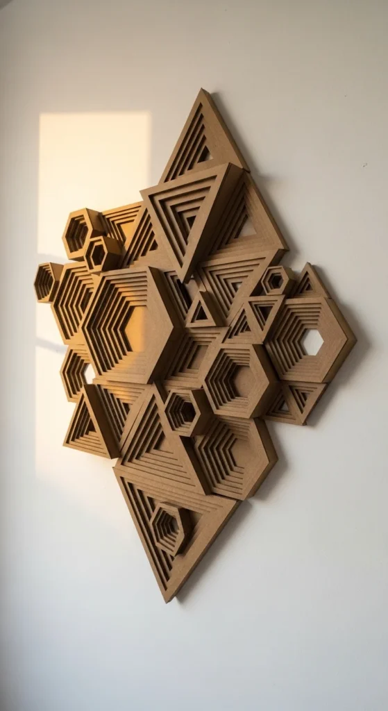 Cardboard Wall Art