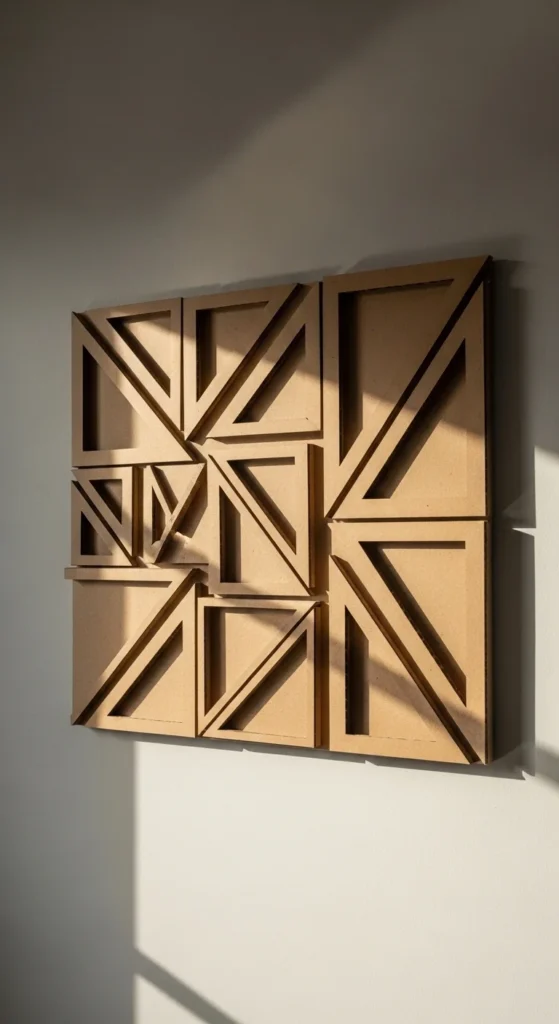 Cardboard Wall Art