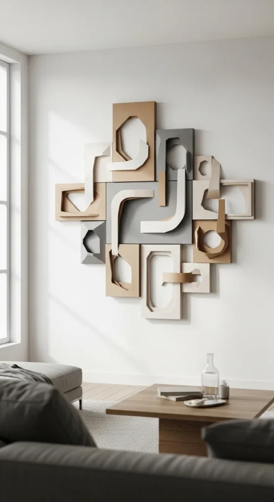 Cardboard Wall Art