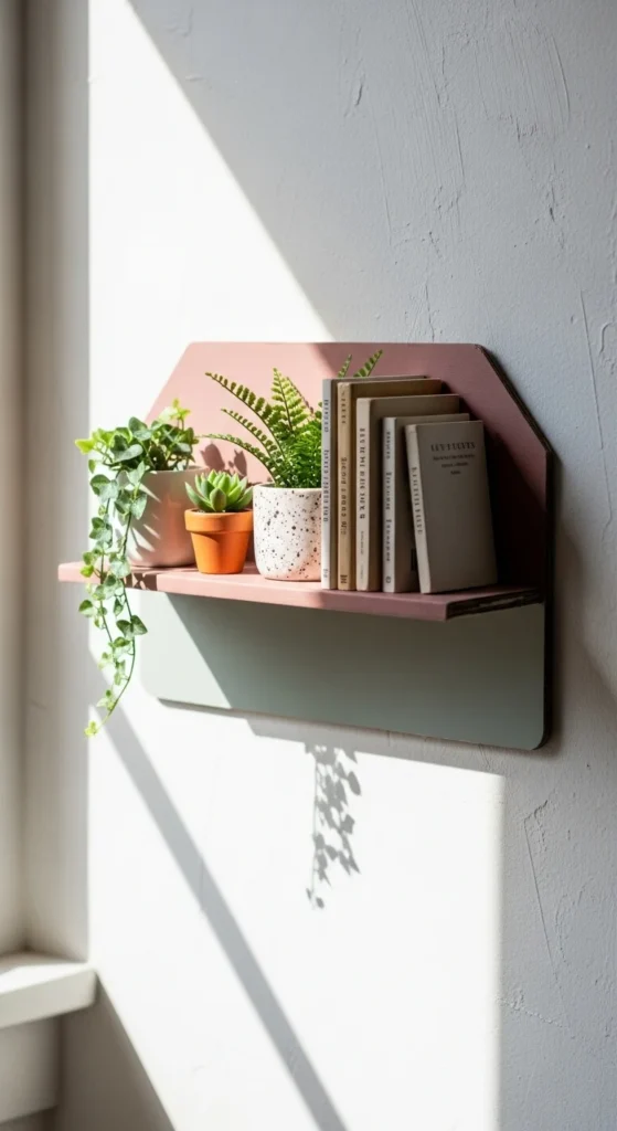 Cardboard Wall Shelf