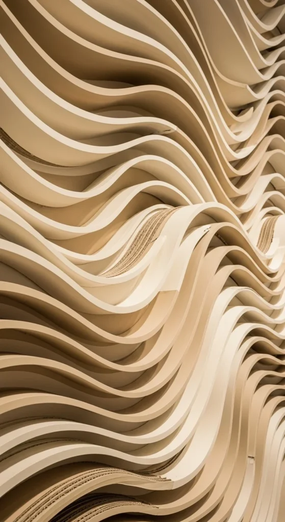 Cardboard Wave Panels