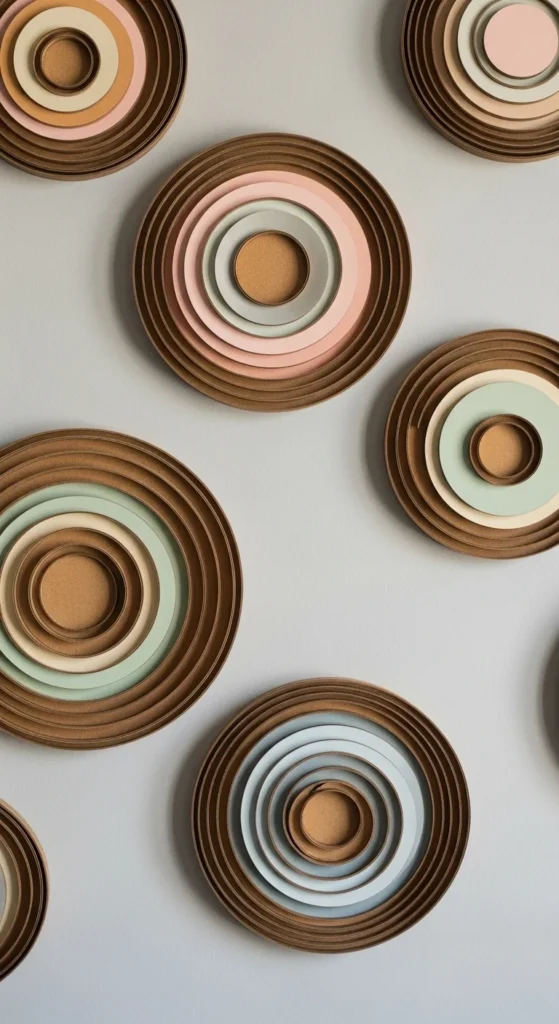 Circular Layered Wall Art