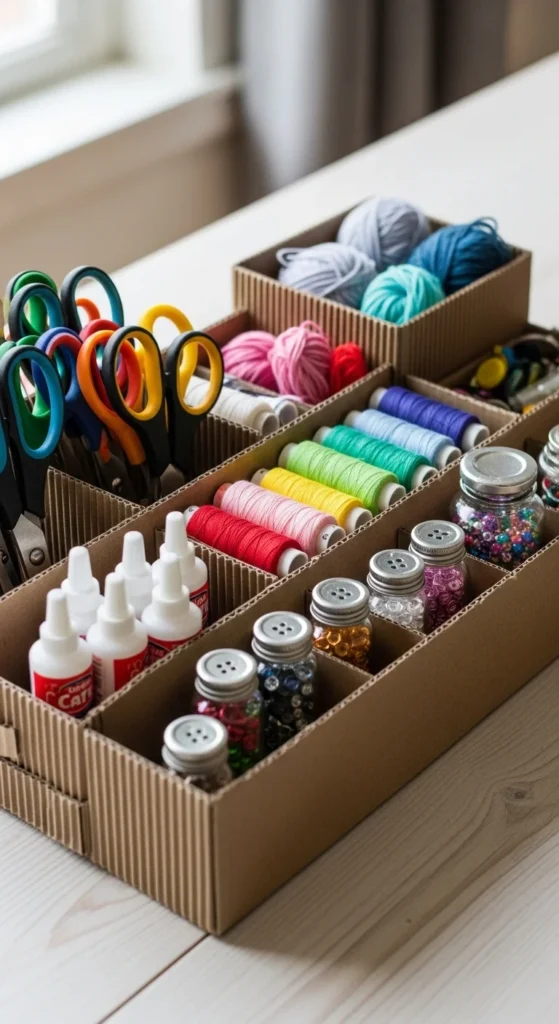 Craft Supply Organizer Box