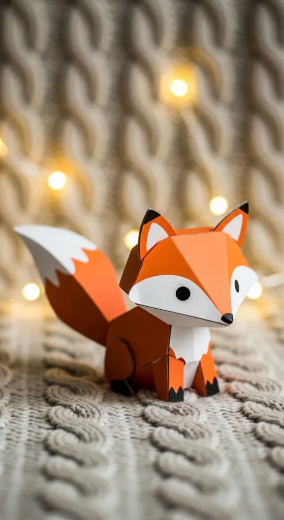 DIY Fox Ornament