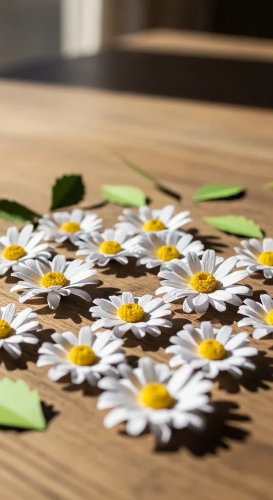 Dainty Paper Daisies