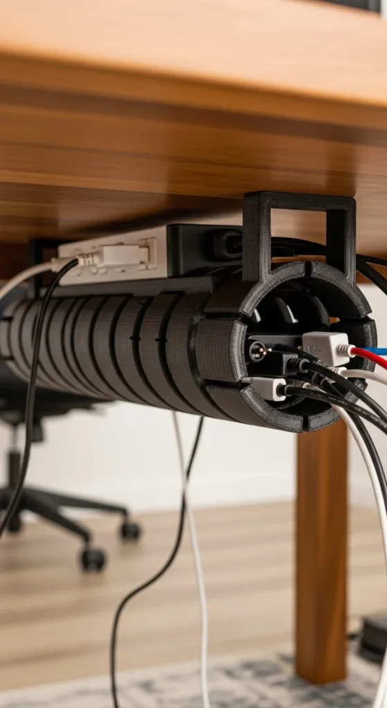 Desk Cable Tunnels