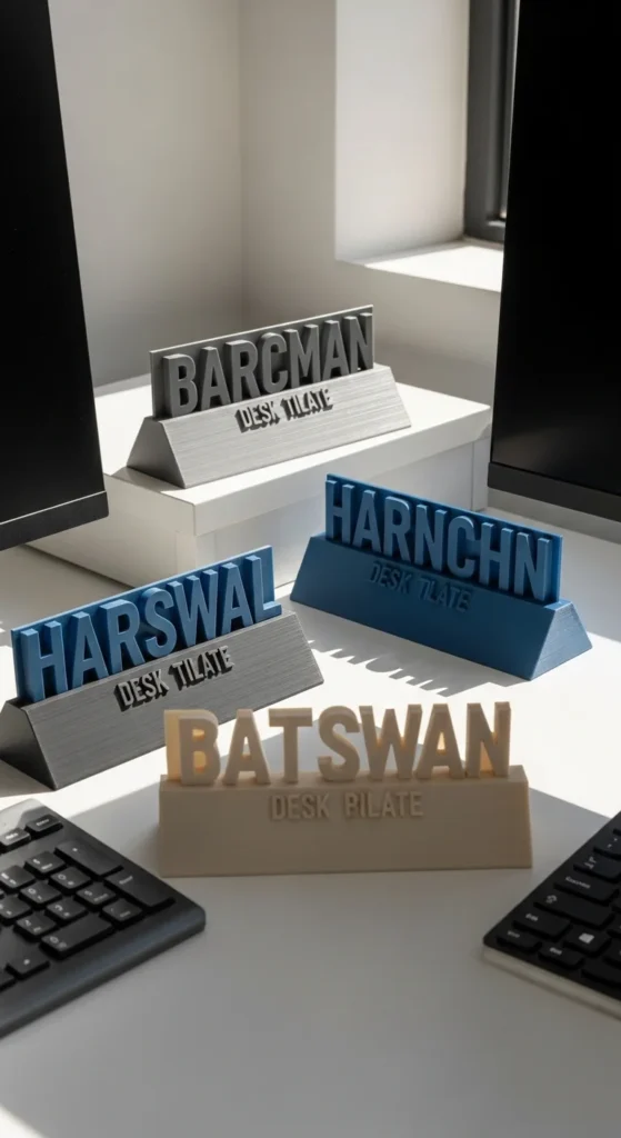 Desk Nameplates