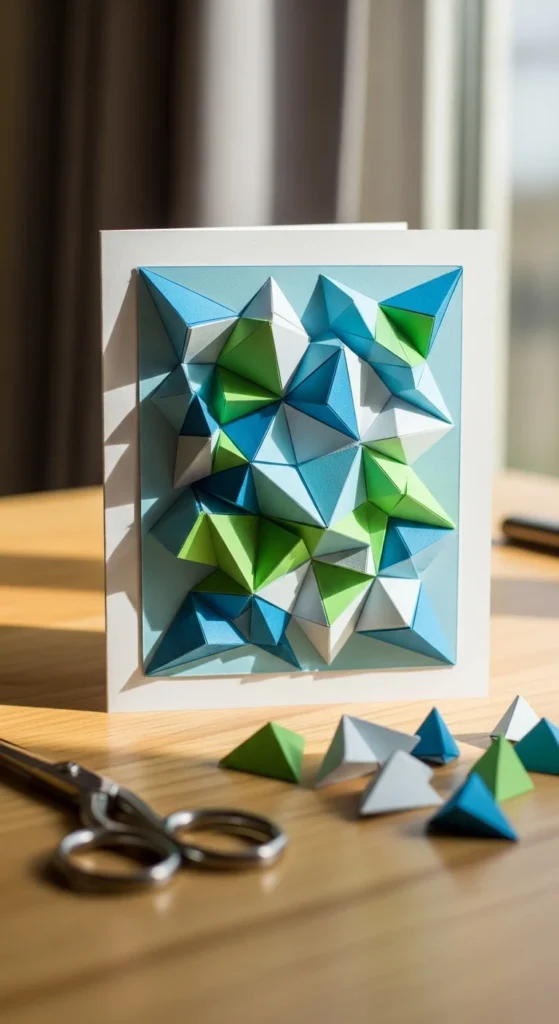 Geometric Fold Card