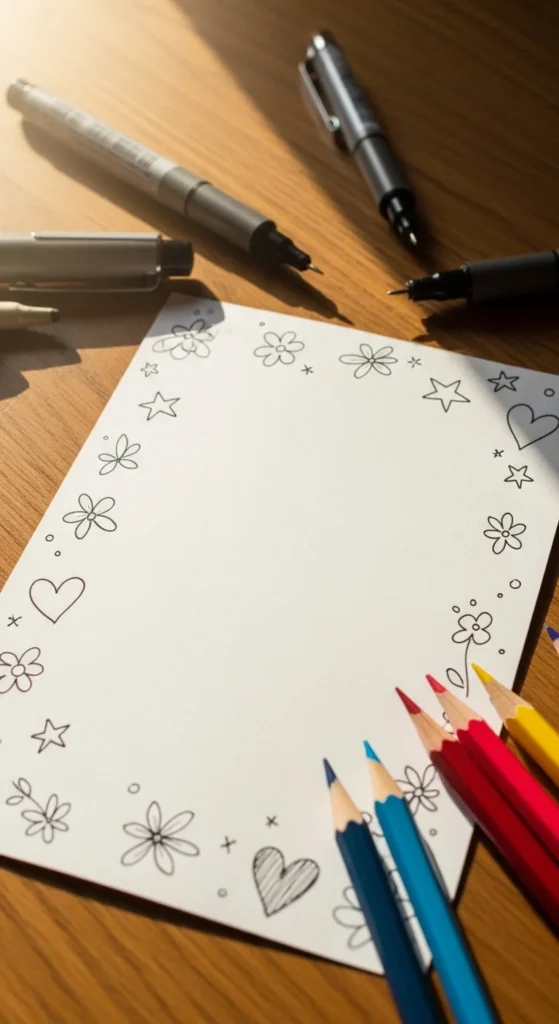 Hand-Drawn Doodle Card