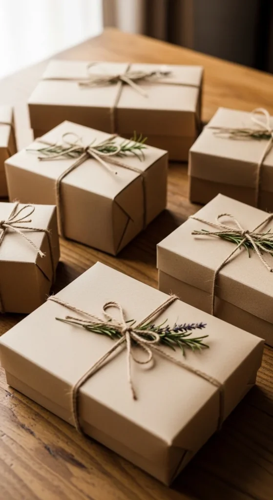 Homemade Cardboard Gift Boxes