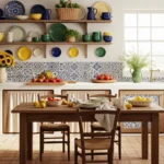 How to Decorate a Mediterranean Kitchen With Warm Colors