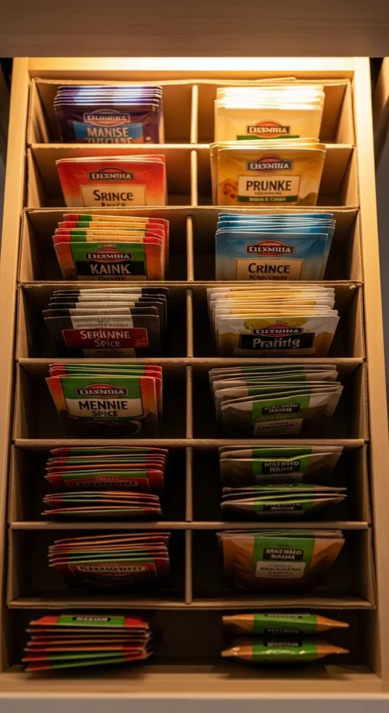 Kitchen Drawer Spice Inserts