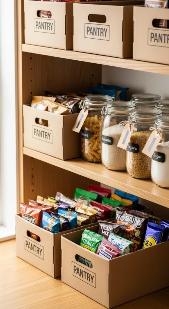 Kitchen Pantry Bins