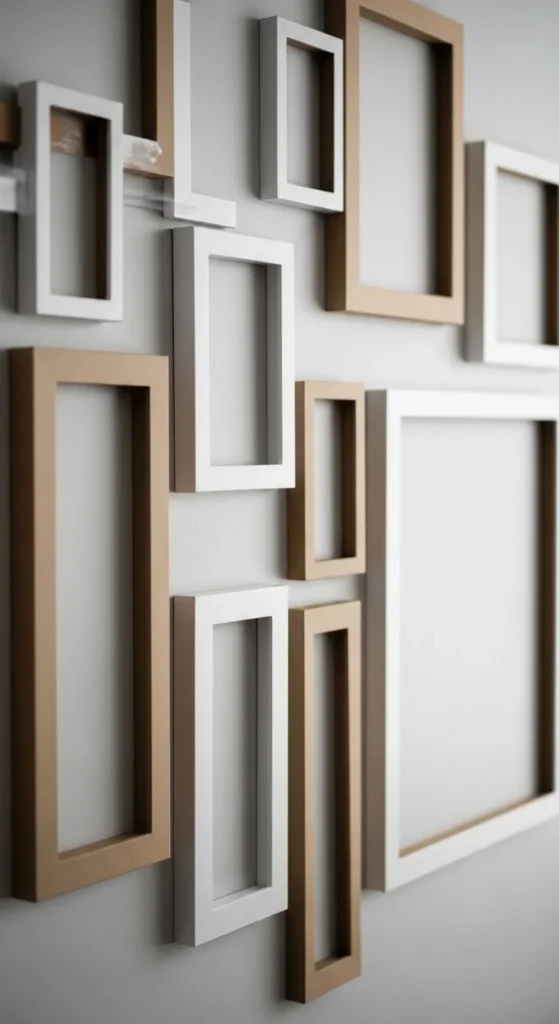 Minimalist Cardboard Frames