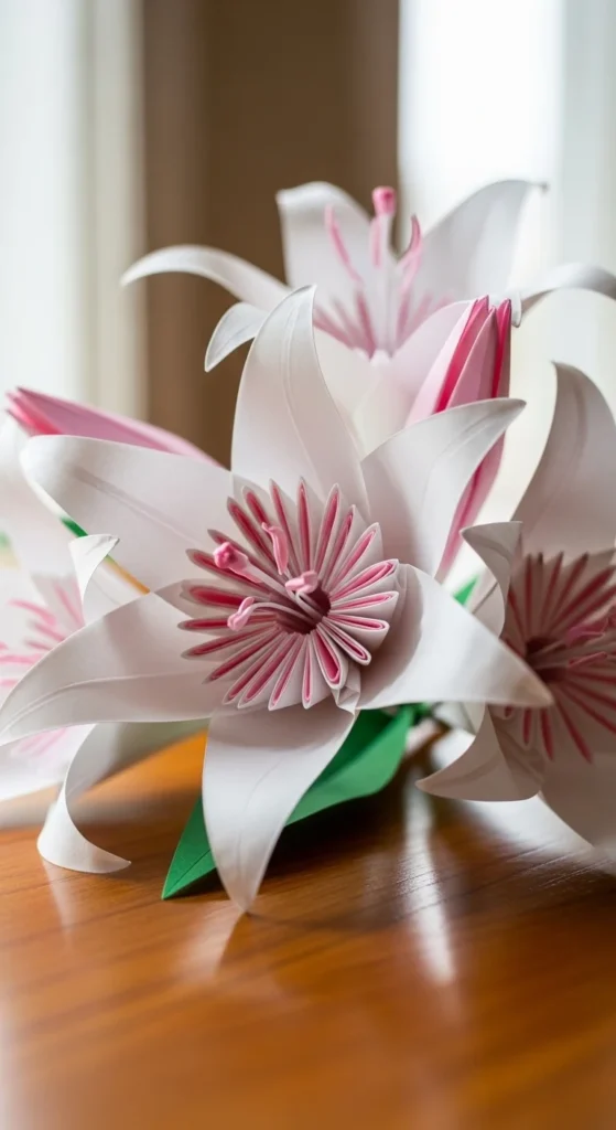 Origami Lilies